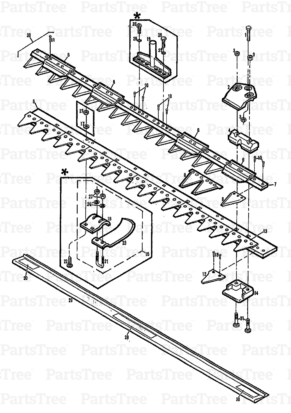 Ford 501 Sickle Mower Parts Manual